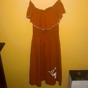 UT Texas Longhorn Women’s Burnt Orange Dress - small
